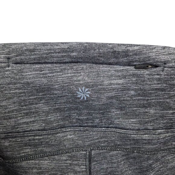 Athleta Altitude Tight Womens Medium Polartec Power Stretch Heather Gray - Picture 7 of 10